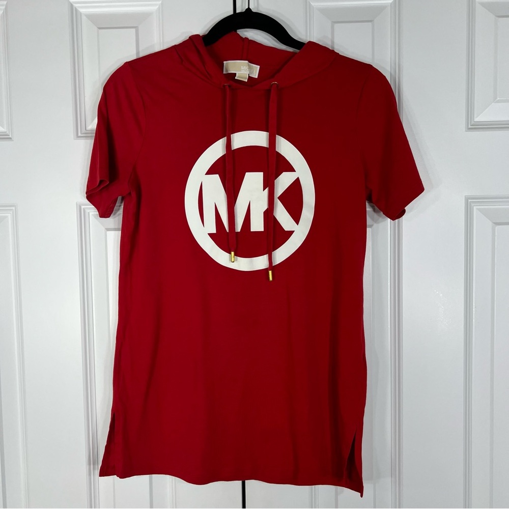 Michael Kors Vibrant Red Hoodie